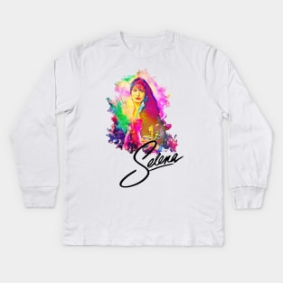 Selena Kids Long Sleeve T-Shirt